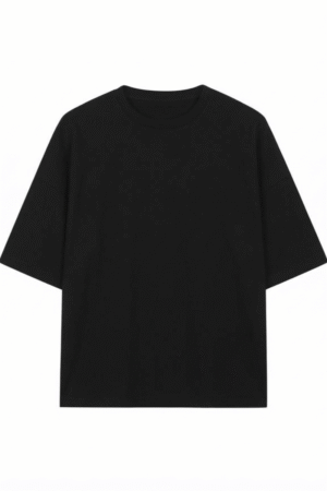 The Ultimate Oversized Heavyweight Tee – Black