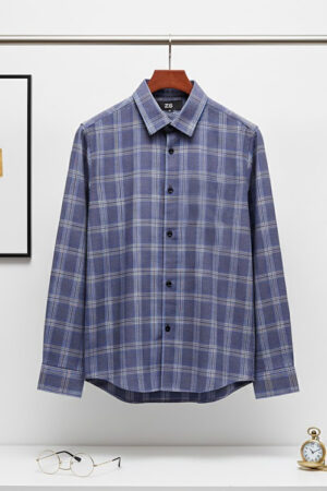 The ZG Signature Blue Tartan Flannel