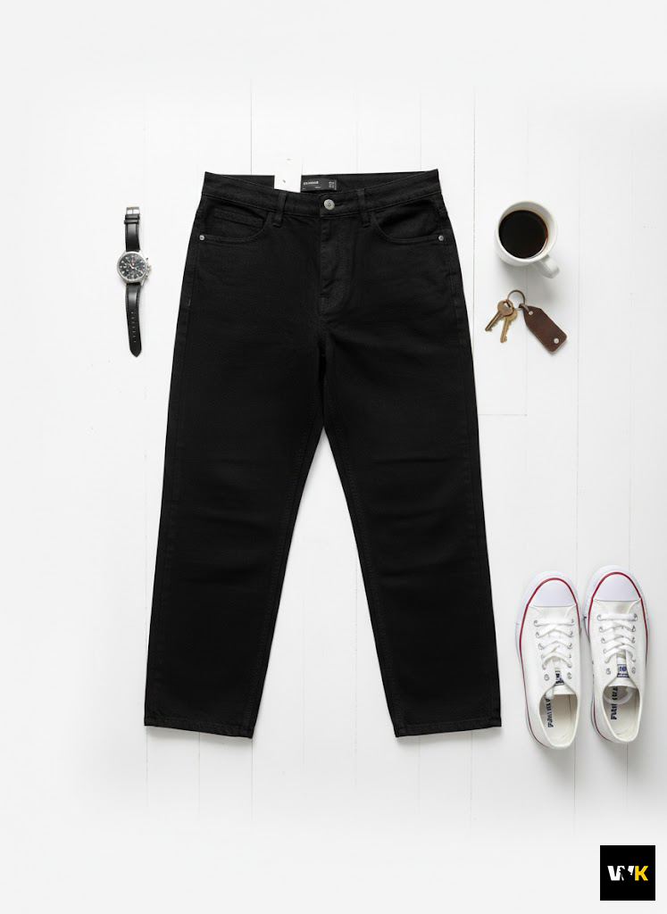 Black Baggy Jeans - Image 2