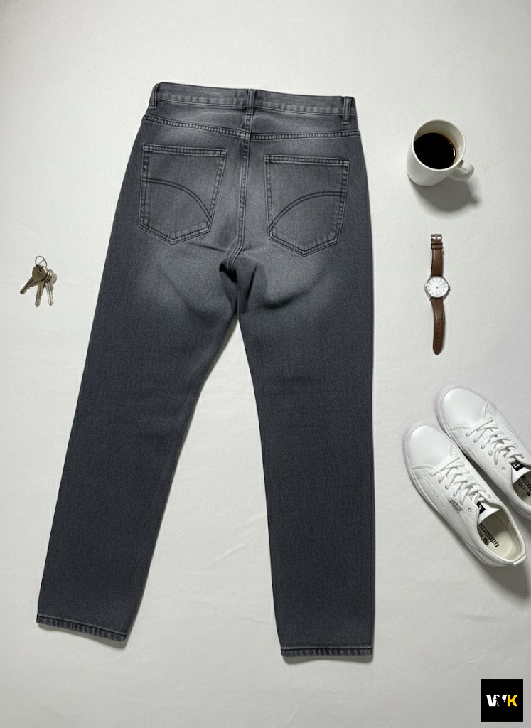 Gray baggy Jeans - Image 3