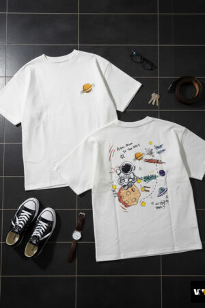"From Moon to Mars" Oversized Tee