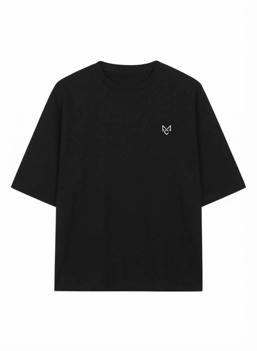 The Ultimate Oversized Heavyweight Tee – Black (NIKE) - Image 2
