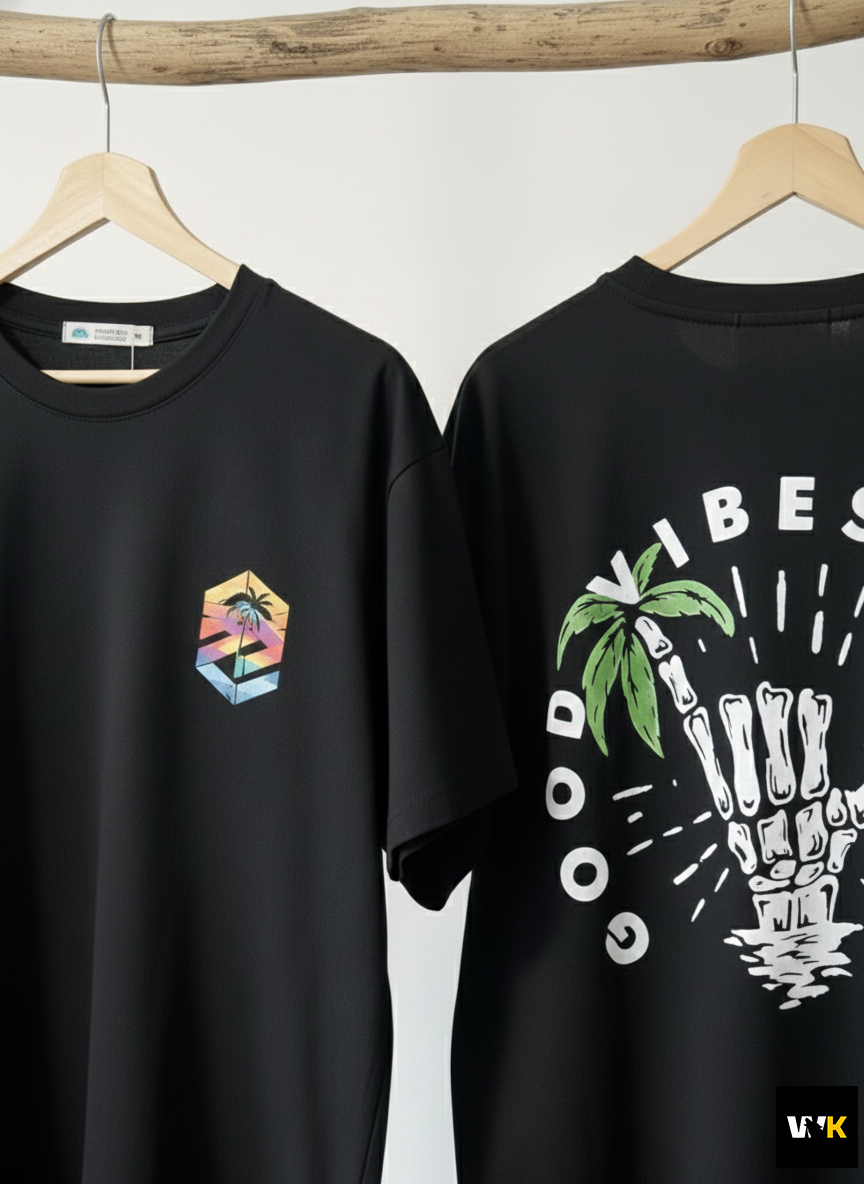 Skeleton Paradise Oversized Tee - Image 2