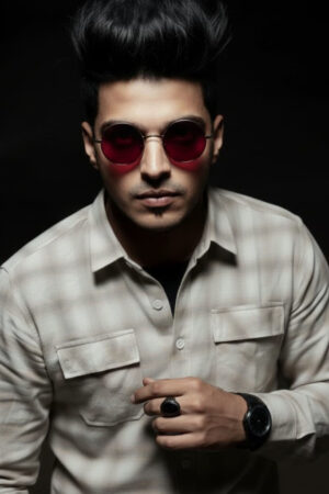 The Neutral Shadow-Check Overshirt