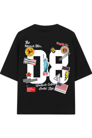 The Ultimate Oversized Heavyweight Tee – Black