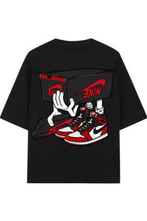 The Ultimate Oversized Heavyweight Tee – Black (NIKE)