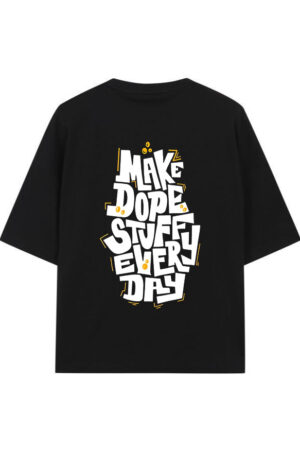 The Ultimate Oversized Heavyweight Tee – Black