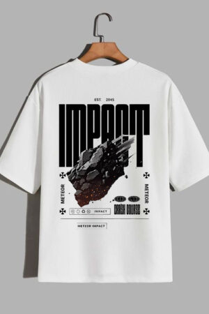 Heavyweight White Drop-Shoulder T-Shirt