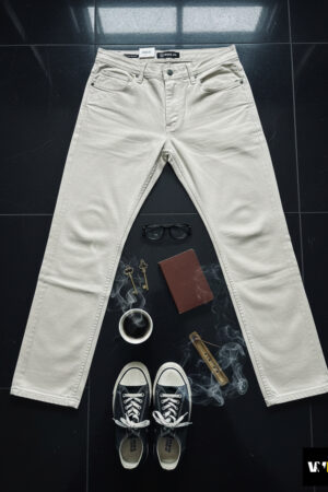 The Off-White Essential cotton jeans