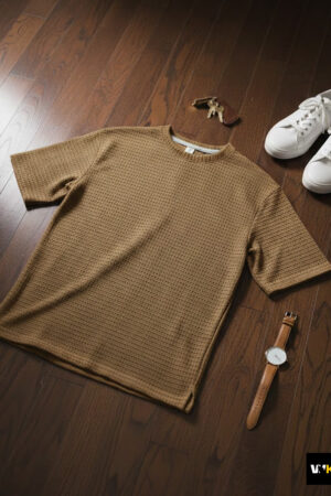The Olive Waffle-Knit Essential