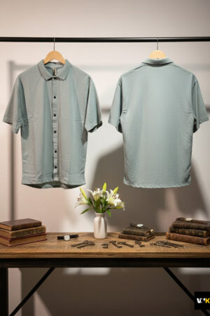 The Everyday Drop-Shoulder Knit Shirt