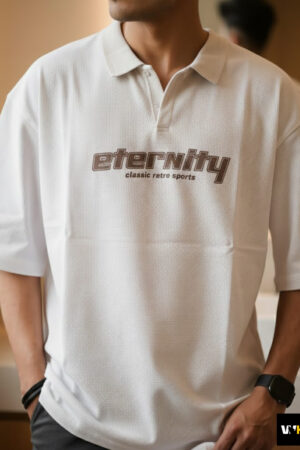 Eternity "23" Heritage Polo – Bone White