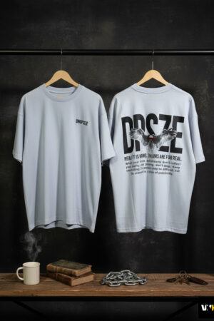 Dropsize Signature Eagle Drop Shoulder T-Shirt