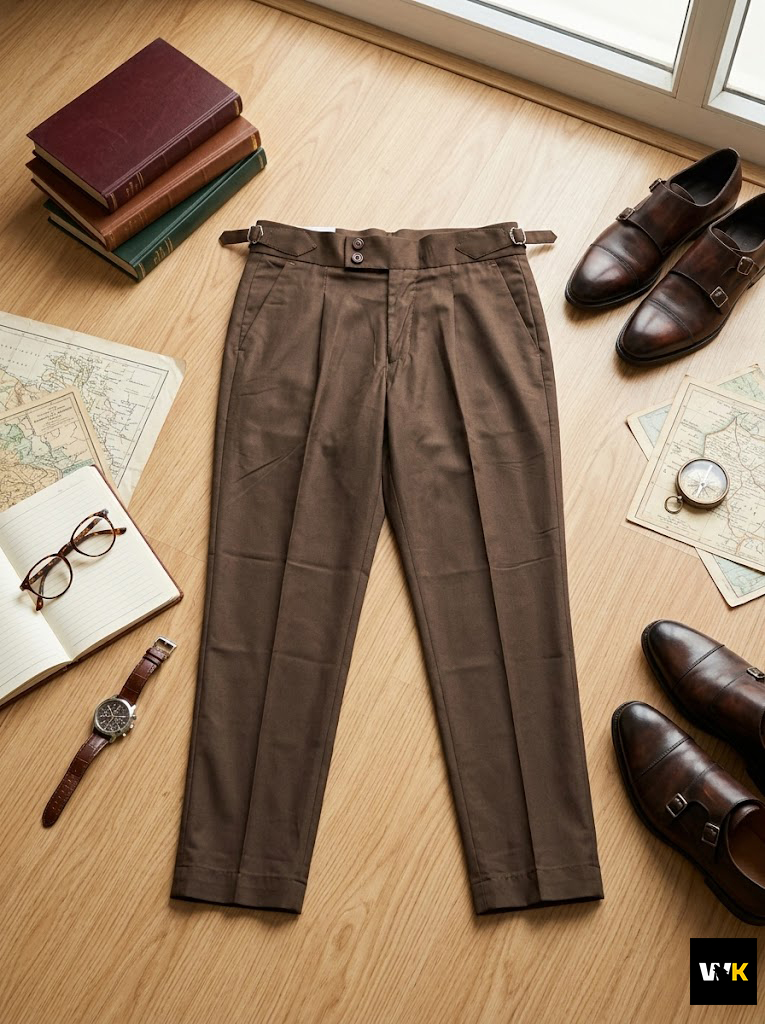 The Heritage Gurkha pants in Earth Brown - Image 4