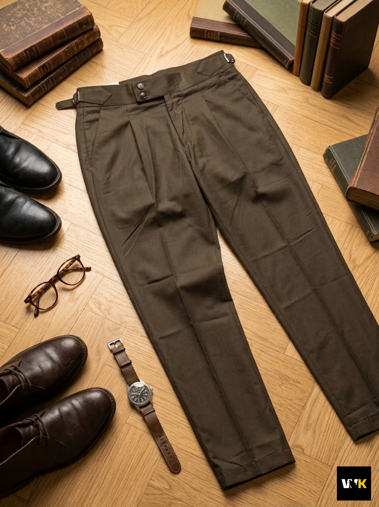 The Heritage Gurkha pants in Earth Brown - Image 7