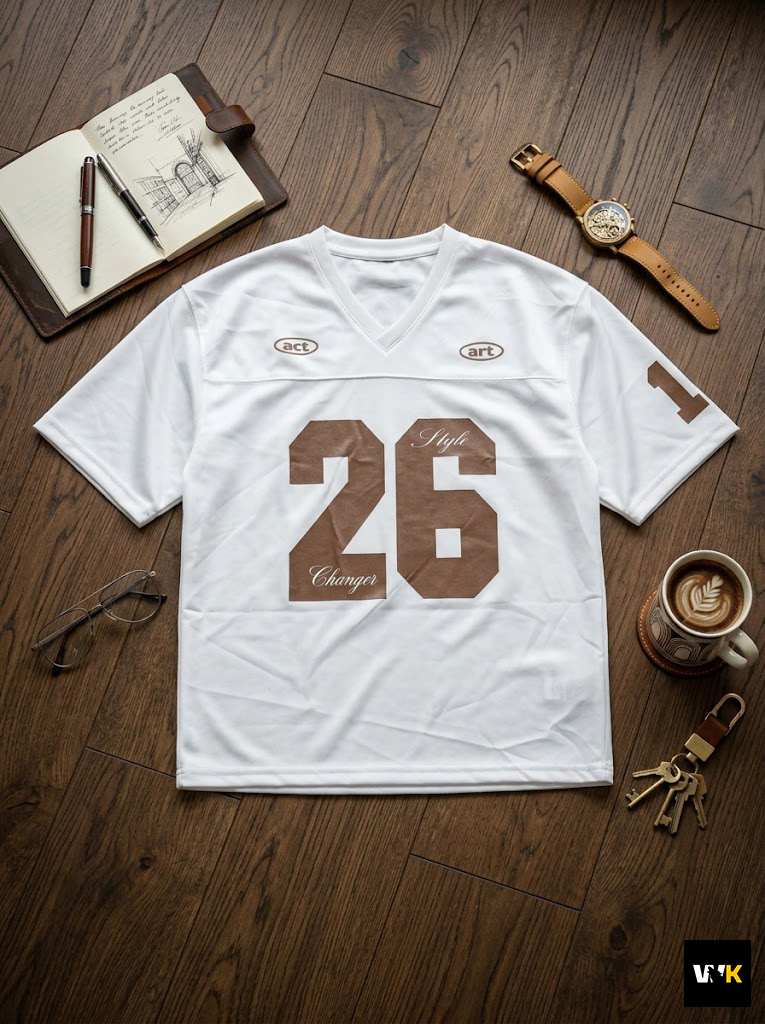 The "Style Changer" Oversized V-Neck Jersey