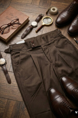 The Heritage Gurkha pants in Earth Brown