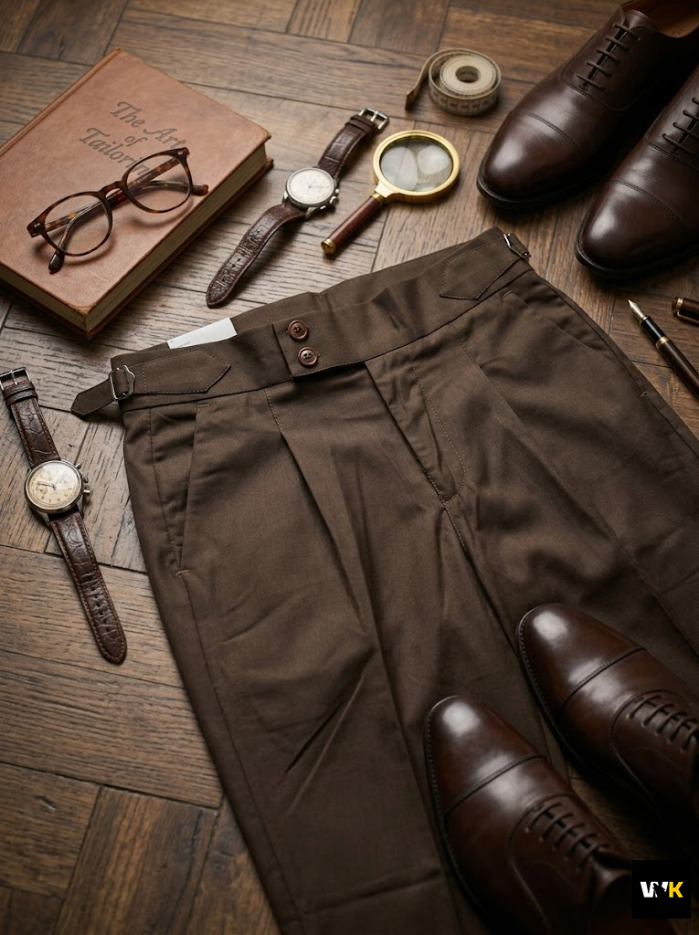 The Heritage Gurkha pants in Earth Brown
