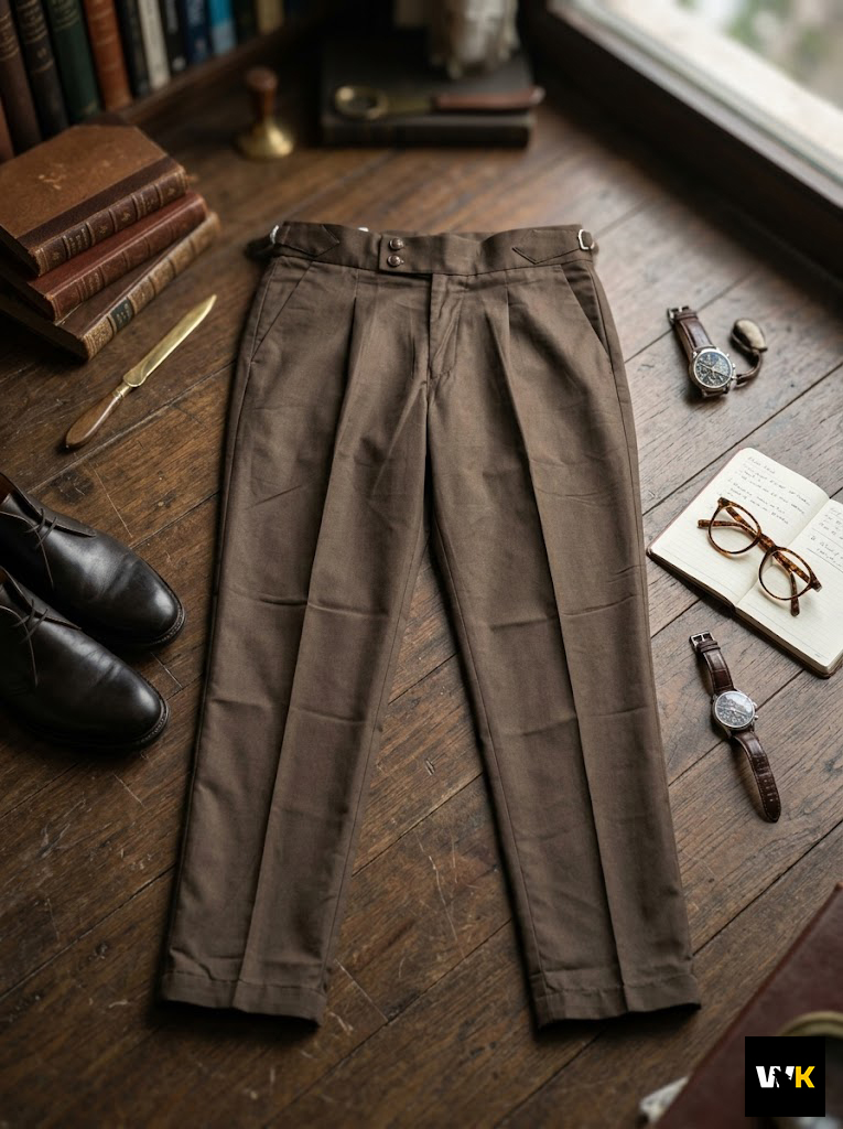 The Heritage Gurkha pants in Earth Brown - Image 3