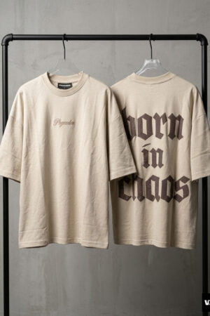 PEGADOR | "Born in Chaos" Oversized Heavy Tee