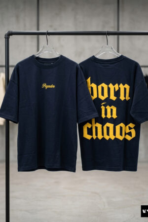 PEGADOR | "Born in Chaos" Oversized Heavy Tee