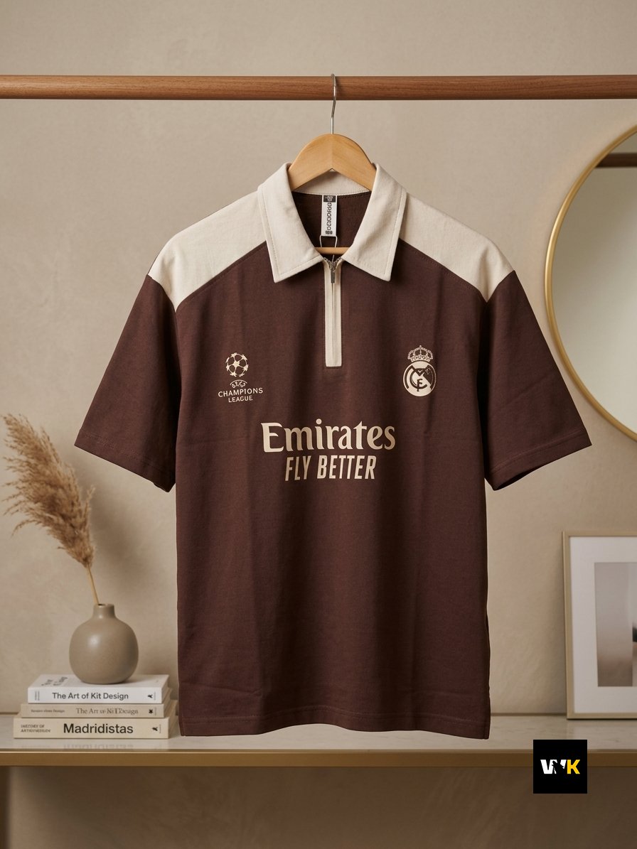 emirates polo zip boxy fit drop - Image 2