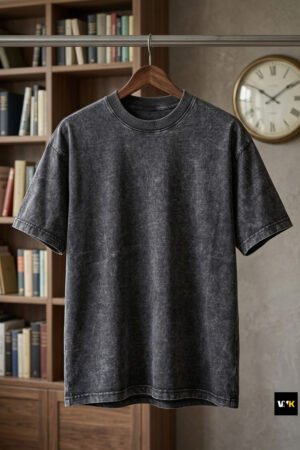 Vintage Oversized Acid-Wash Heavyweight Tee
